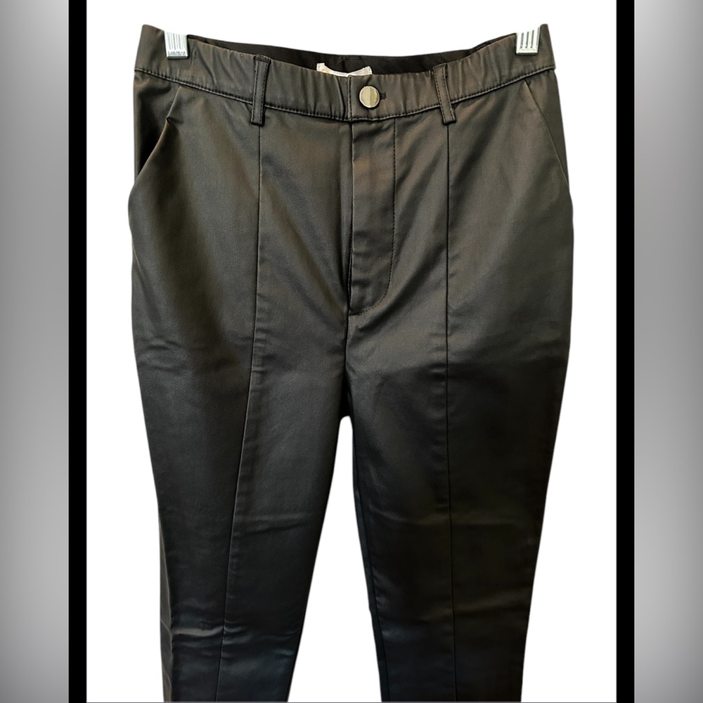 Black Pleather Pants| Size 7